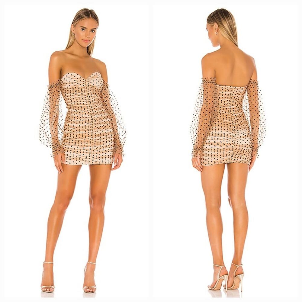 Majorelle Secrets Dress In Dark Nude
